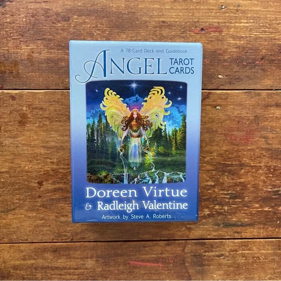 Doreen Virtue & Radleigh Valentine Angel Tarot Cards / 78 Card Deck +Book + Box - Picture 6 of 6